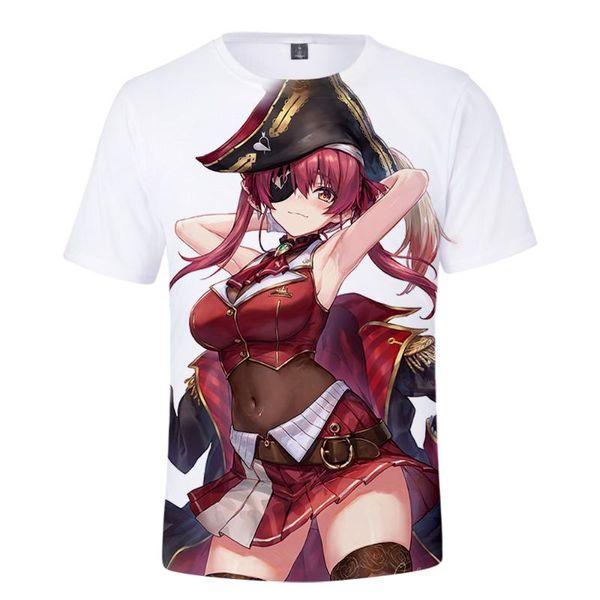 men's t-shirts hololive vtuber houshou marine 3d printed spring summer preppy men/women street clothes t-shirt streetwear kawaii style, White;black
men's t-shirts hololive vtuber houshou marine 3d printed spring summer preppy men/women street clothes t-shirt streetwear kawaii style, White;black