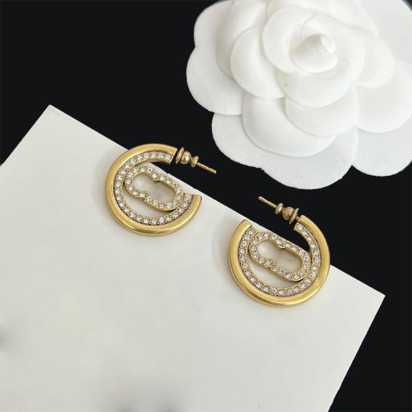 earrings womens designer earring ear studs diamonds circle jewelry elegant lady luxury brand letter golden jariser, Golden;silver
earrings womens designer earring ear studs diamonds circle jewelry elegant lady luxury brand letter golden jariser, Golden;silver