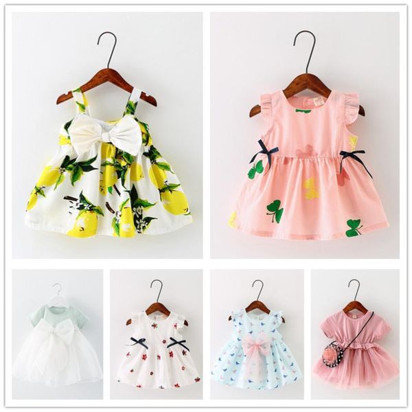 girl's dresses 2021 baby girls dress big bowknot infant party floral clothes princess summer for girl, Red;yellow
girl's dresses 2021 baby girls dress big bowknot infant party floral clothes princess summer for girl, Red;yellow