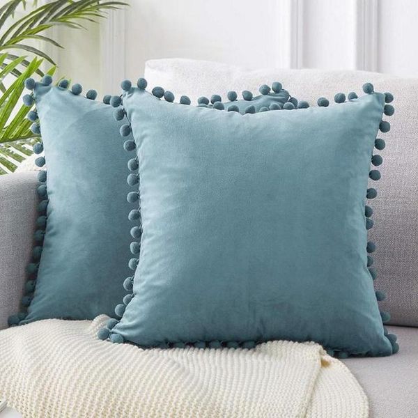 cushion/decorative pillow cases soft velvet cushion covers 18 x with balls for sofa bed solid throw pillows room cover wholesale
cushion/decorative pillow cases soft velvet cushion covers 18 x with balls for sofa bed solid throw pillows room cover wholesale