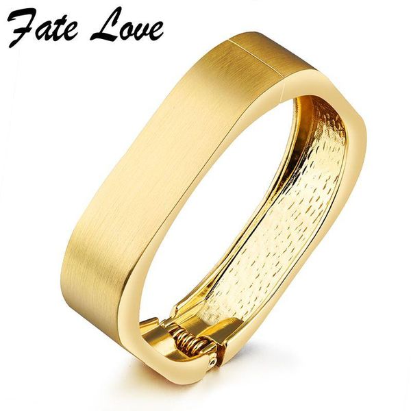 charm bracelets fate love gold color women bangles bride wedding gifts 2021 fashion jewelry pulseira feminina bangle 12mm width, Golden;silver
charm bracelets fate love gold color women bangles bride wedding gifts 2021 fashion jewelry pulseira feminina bangle 12mm width, Golden;silver