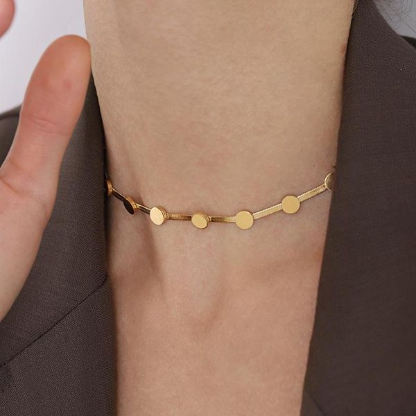chains 2021 punk style thick gold stainless steel necklace women's 316l titanium short fashion girl gift, Silver
chains 2021 punk style thick gold stainless steel necklace women's 316l titanium short fashion girl gift, Silver