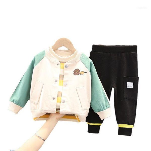 clothing sets toddler casual autumn baby girl clothes suit children boys fashion jacket t-shirt pants 3pcs/sets kids tracksuits1, White
clothing sets toddler casual autumn baby girl clothes suit children boys fashion jacket t-shirt pants 3pcs/sets kids tracksuits1, White