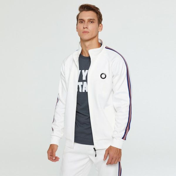 men's tracksuits nice tide fashion sweatwear men sets solid patchwork casual stand collor zip hoodies + jogger pants soft sportswear, Gray
men's tracksuits nice tide fashion sweatwear men sets solid patchwork casual stand collor zip hoodies + jogger pants soft sportswear, Gray