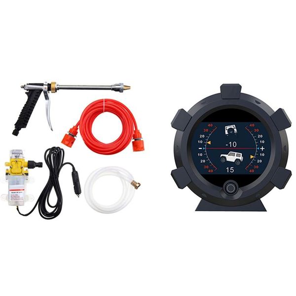 car washer kit, 12 volt portable high pressure water pump, wash device with x95 inclinometer gun & snow foam lance
car washer kit, 12 volt portable high pressure water pump, wash device with x95 inclinometer gun & snow foam lance