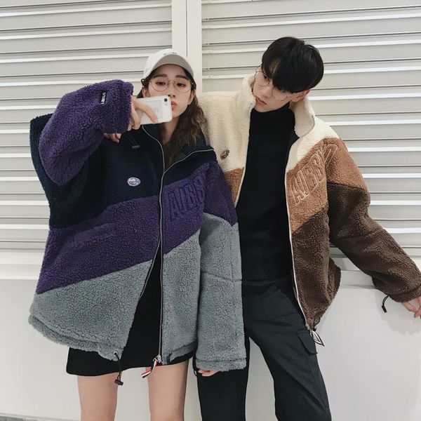 men's wool & blends 2021 autumn korean version of the trend japanese couple sheep cake velvet thickening students handsome casual jacke, Black
men's wool & blends 2021 autumn korean version of the trend japanese couple sheep cake velvet thickening students handsome casual jacke, Black