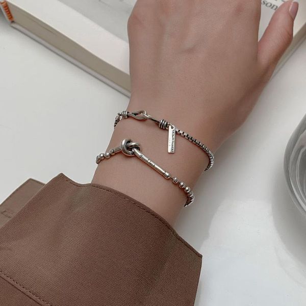 charm bracelets designer chrams retro old letter card luck for women hip-hop chains bracelet jewelry wholesale bulk pulseras, Golden;silver
charm bracelets designer chrams retro old letter card luck for women hip-hop chains bracelet jewelry wholesale bulk pulseras, Golden;silver