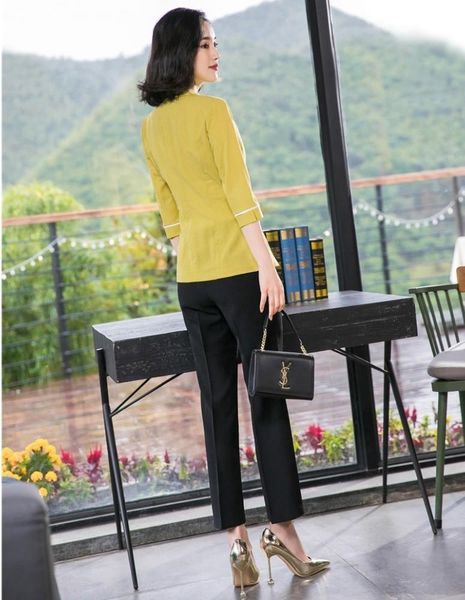 spring summer formal women business suits with pants and jackets coat ol styles professional pantsuits female trousers set women's two, White
spring summer formal women business suits with pants and jackets coat ol styles professional pantsuits female trousers set women's two, White