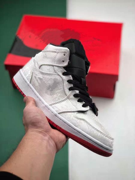 clot x 1 mid fearless basketball shoes white silk black red casual trainers edison chen jumpman 1s sneaker size36-46
clot x 1 mid fearless basketball shoes white silk black red casual trainers edison chen jumpman 1s sneaker size36-46