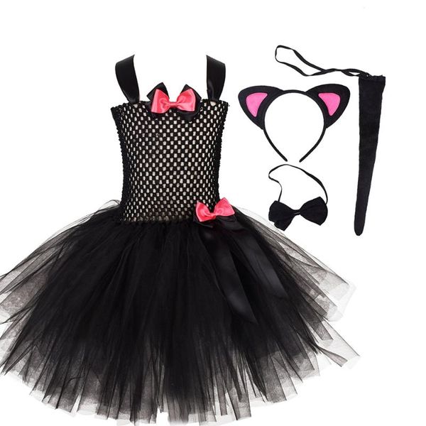 girl's dresses adorable girls little cat cosplay costumes with ear and tail children birthday party black tutu for girl bow frocks, Red;yellow
girl's dresses adorable girls little cat cosplay costumes with ear and tail children birthday party black tutu for girl bow frocks, Red;yellow
