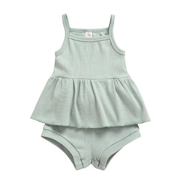 clothing sets kids cotton girl clothes toddler baby solid vest crop ruffle short pants summer cool outfits, White
clothing sets kids cotton girl clothes toddler baby solid vest crop ruffle short pants summer cool outfits, White