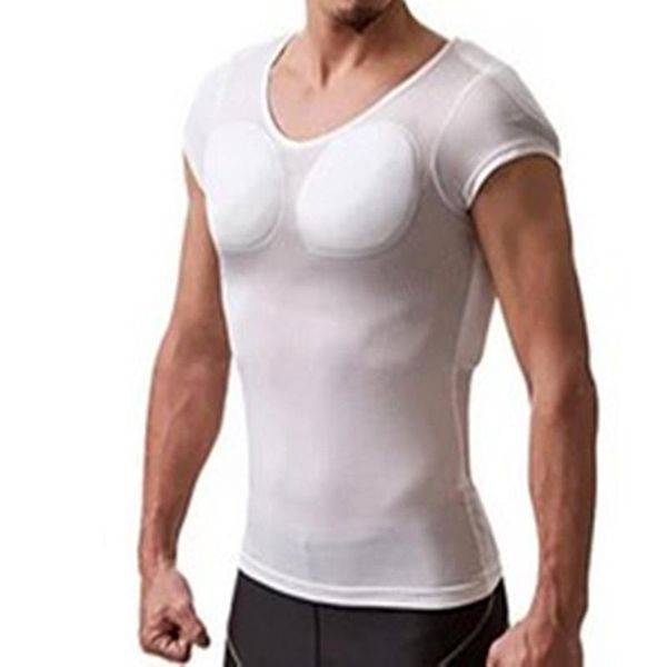 men's body shapers muscle invisible underwear men ultra-thin imitation increased chest adjust the fit and shape shapewear, Black;brown
men's body shapers muscle invisible underwear men ultra-thin imitation increased chest adjust the fit and shape shapewear, Black;brown