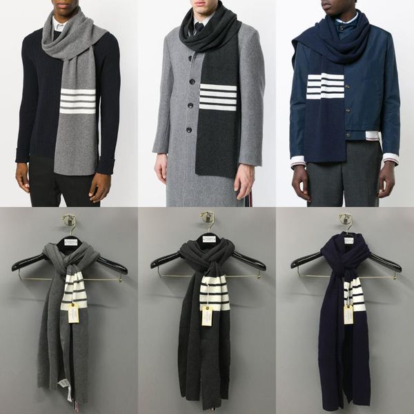 scarves 2021 fashion tb brand scarf winter warm men women striped patchwork wool cashmere shawl wrap knit neckerchief, Blue;gray
scarves 2021 fashion tb brand scarf winter warm men women striped patchwork wool cashmere shawl wrap knit neckerchief, Blue;gray