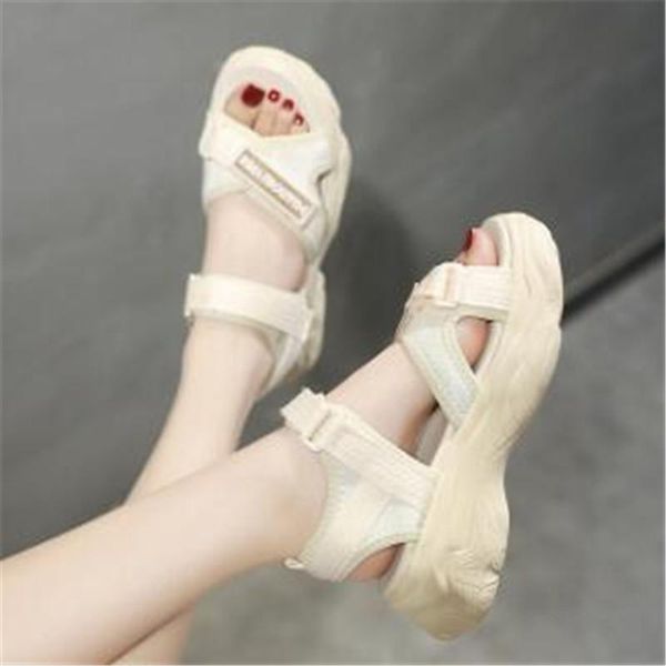 dress shoes summer women platform sandals designers 6cm height increasing wedges casual woman fashion mesh hook loop chunky, Black
dress shoes summer women platform sandals designers 6cm height increasing wedges casual woman fashion mesh hook loop chunky, Black