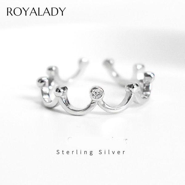 cluster rings s925 sterling silver ring 2021 enchanted queen crown for women handmade fashion jewelry wedding engagement bijoux gift, Golden;silver
cluster rings s925 sterling silver ring 2021 enchanted queen crown for women handmade fashion jewelry wedding engagement bijoux gift, Golden;silver
