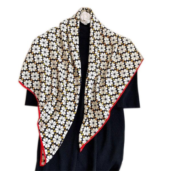 scarves lady scarf square hijab neck foulard twill silk large kerchief female soft headband spring wraps bandana hijabs 90cm, Blue;gray
scarves lady scarf square hijab neck foulard twill silk large kerchief female soft headband spring wraps bandana hijabs 90cm, Blue;gray