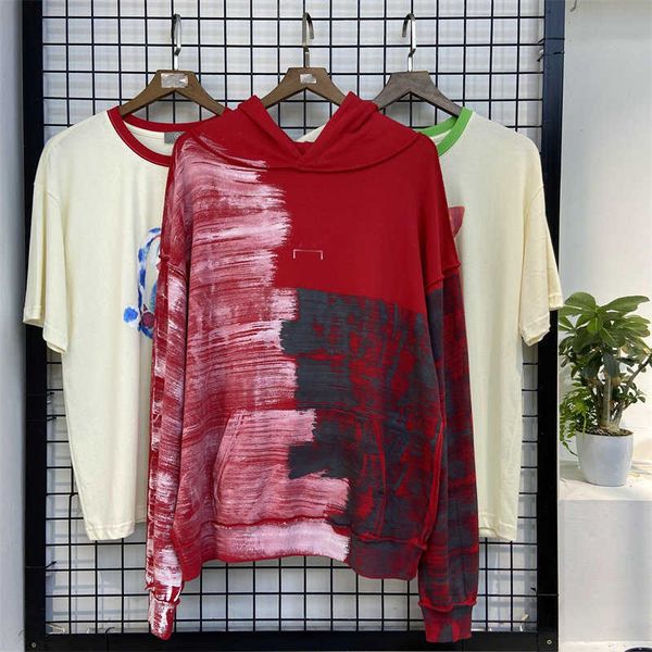 men's hoodies 2022 new high street fashion pullover sweater loose hip hop trendsetter stitched terry hoodie, Black
men's hoodies 2022 new high street fashion pullover sweater loose hip hop trendsetter stitched terry hoodie, Black