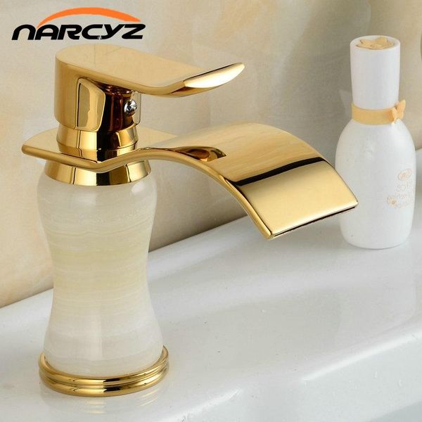 bathroom sink faucets europe gold plated luxury single hole white body made in natural jades basin 1011
bathroom sink faucets europe gold plated luxury single hole white body made in natural jades basin 1011