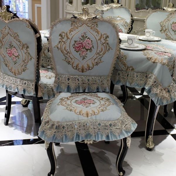 table cloth noble luxury precision embroidery jacquard non-slip chair cover flag dining set royal blue decoration
table cloth noble luxury precision embroidery jacquard non-slip chair cover flag dining set royal blue decoration