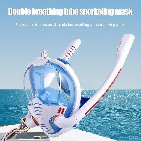 diving masks swimming mask double breathing tube snorkeling scuba face goggles water sports accessories
diving masks swimming mask double breathing tube snorkeling scuba face goggles water sports accessories