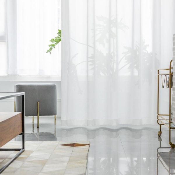 summer tulle window modern polyester white sheer curtains for living room 21s03 curtain & drapes
summer tulle window modern polyester white sheer curtains for living room 21s03 curtain & drapes