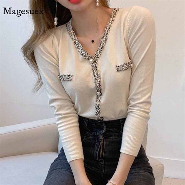 korean vintage elegant solid button knitted cardigan v-neck chic french female spring women sweater 12232 210512, White;black
korean vintage elegant solid button knitted cardigan v-neck chic french female spring women sweater 12232 210512, White;black
