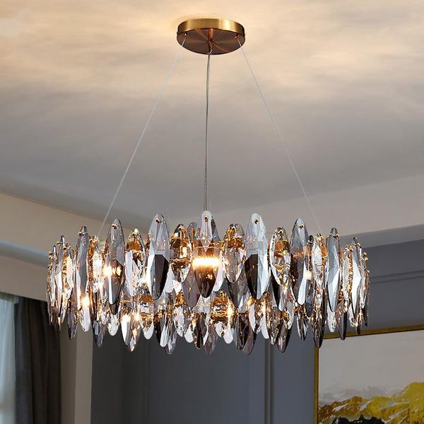 pendant lamps modern luxury crystal chandelier for dining room living home decor lighting fixtures round gold led cristal lamp lustre
pendant lamps modern luxury crystal chandelier for dining room living home decor lighting fixtures round gold led cristal lamp lustre