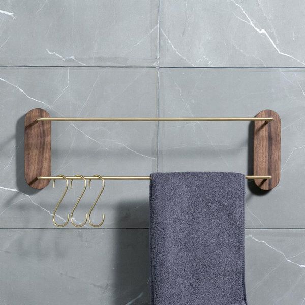 towel racks wall mounted bathroom rack wood brass shower room shelf punch-bar hanger creative simply accessories
towel racks wall mounted bathroom rack wood brass shower room shelf punch-bar hanger creative simply accessories