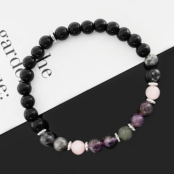 beaded, strands boho wrap bracelet natural stone bracelets for women bangle 6mm couples charm jewelry accessories party holiday gift, Black
beaded, strands boho wrap bracelet natural stone bracelets for women bangle 6mm couples charm jewelry accessories party holiday gift, Black