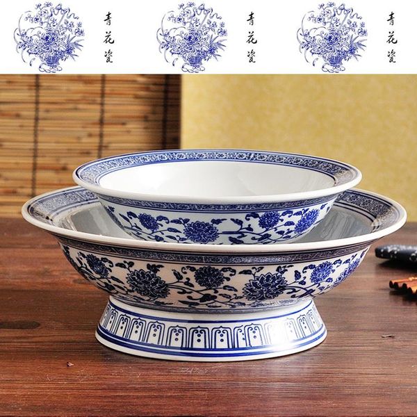 bowls 8-12 inch household tableware blue and white porcelain high feet bowl dried fruit plate dessert decoration
bowls 8-12 inch household tableware blue and white porcelain high feet bowl dried fruit plate dessert decoration