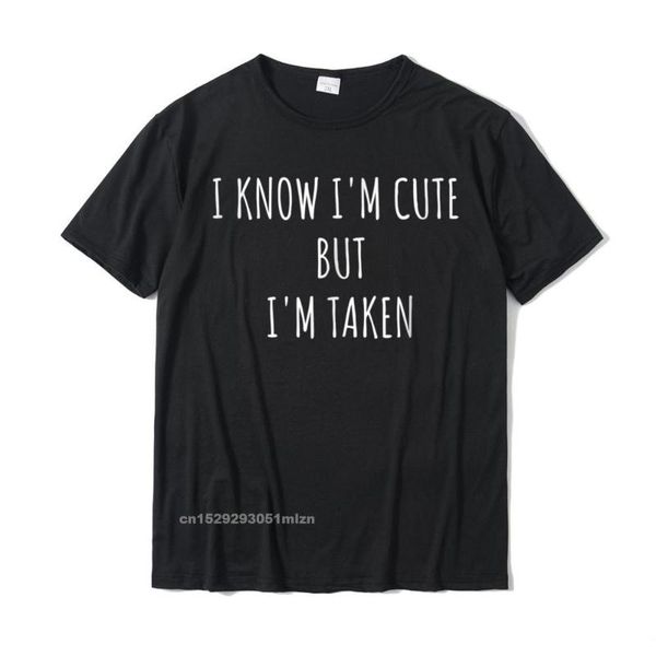 men's t-shirts i know im cute but taken shirt - funny tshirt personalized shirts cotton men t, White;black
men's t-shirts i know im cute but taken shirt - funny tshirt personalized shirts cotton men t, White;black