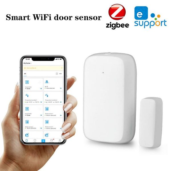 smart home control zigbee wifi door sensor wireless window open closed detector app notification alert security alarm support alexa google
smart home control zigbee wifi door sensor wireless window open closed detector app notification alert security alarm support alexa google
