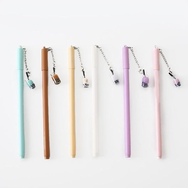 gel pens 36 pcs/lot creative milk tea pendant pen cute 0.5mm black ink signature promotional gift office school supplies
gel pens 36 pcs/lot creative milk tea pendant pen cute 0.5mm black ink signature promotional gift office school supplies