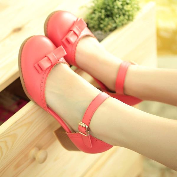 bowtie sandals round toe thick heels platform fashion lolita shoes female girl princess candy 5 colors, Black
bowtie sandals round toe thick heels platform fashion lolita shoes female girl princess candy 5 colors, Black