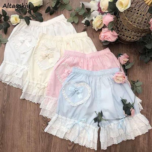 women's leggings women heart-lace bow mid-waist kawaii japan sweet soft all-match jk lolita homewear summer students cute bottoms seam, Black
women's leggings women heart-lace bow mid-waist kawaii japan sweet soft all-match jk lolita homewear summer students cute bottoms seam, Black