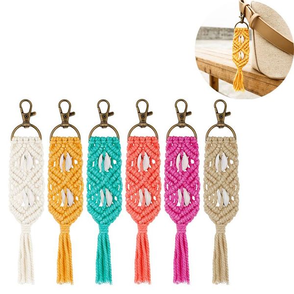 keychains boho hand-woven tassel keychain shell conch pendant women bag purse accessories charm car hanging jewelry gifts, Silver
keychains boho hand-woven tassel keychain shell conch pendant women bag purse accessories charm car hanging jewelry gifts, Silver