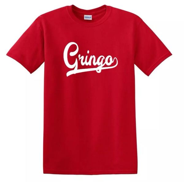 gringo tail script t-shirt white boy american baseball all sizes & colors, White;black
gringo tail script t-shirt white boy american baseball all sizes & colors, White;black