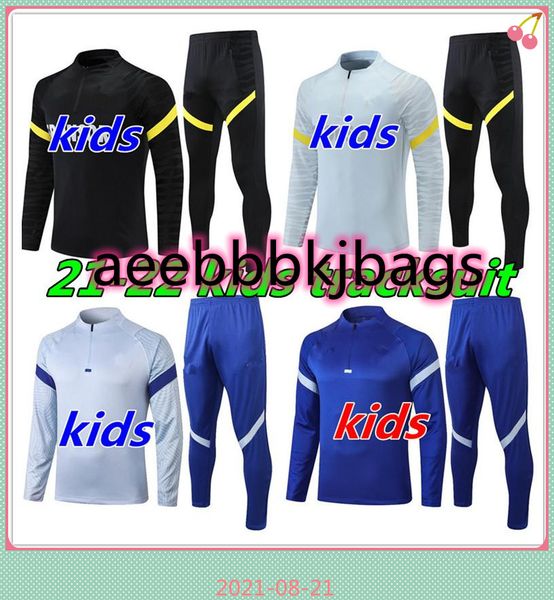 2021 2022 kids tracksuit kits soccer 21 22 fabregas willian kante child football wear training suit set, Black
2021 2022 kids tracksuit kits soccer 21 22 fabregas willian kante child football wear training suit set, Black