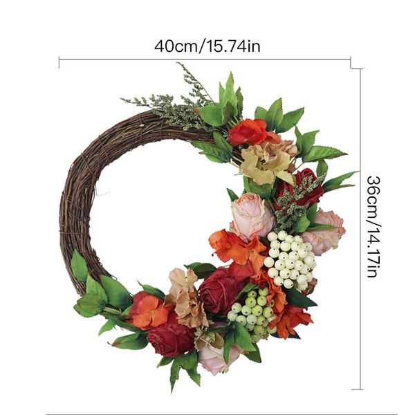 40-75cm hoops home door hanging ring wreath wall ornament wedding decoration spring party decor decorative flowers & wreaths
40-75cm hoops home door hanging ring wreath wall ornament wedding decoration spring party decor decorative flowers & wreaths