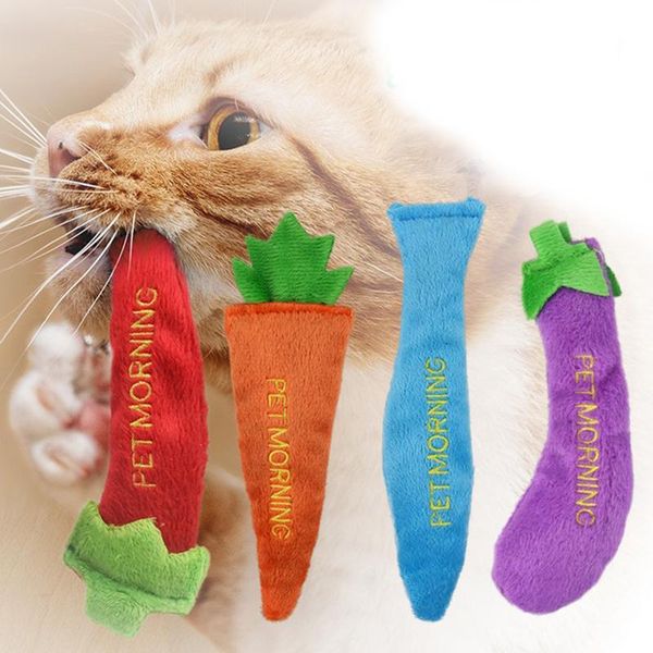 cat toys 1pcs simulation vegetable toy cute pepper carrot eggplant fish plush catnip chew pet funny interactive
cat toys 1pcs simulation vegetable toy cute pepper carrot eggplant fish plush catnip chew pet funny interactive