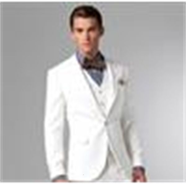 men's suits & blazers style white two buttons groom tuxedos man peak lapel groomsmen men wedding bridegroom (jacket+pants+tie+vest, White;black
men's suits & blazers style white two buttons groom tuxedos man peak lapel groomsmen men wedding bridegroom (jacket+pants+tie+vest, White;black