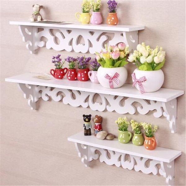 1pc white wall hanging shelf goods convenient rack storage holder home bedroom decoration ledge decor s other
1pc white wall hanging shelf goods convenient rack storage holder home bedroom decoration ledge decor s other