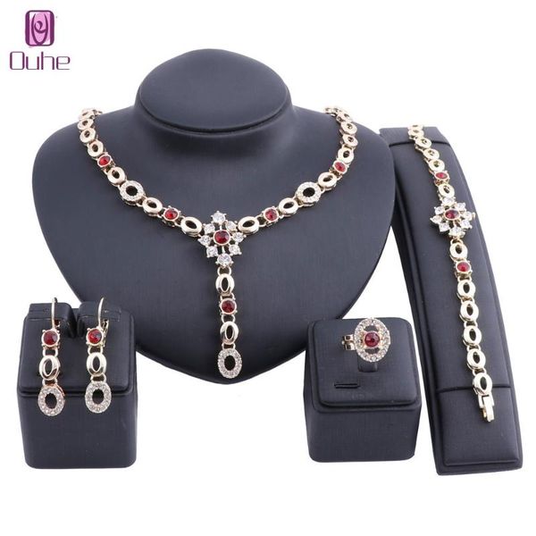 earrings & necklace women bridal rhinestone crystal statement ring bracelet party wedding dress jewelry sets, Silver
earrings & necklace women bridal rhinestone crystal statement ring bracelet party wedding dress jewelry sets, Silver