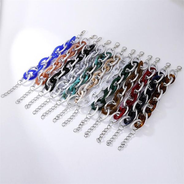 link, chain double layer retro hip hop statement acrylic leopard chunky bracelets for women matte link bracelet 2022 jewelry, Black
link, chain double layer retro hip hop statement acrylic leopard chunky bracelets for women matte link bracelet 2022 jewelry, Black