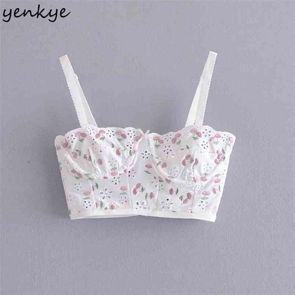yenkye sweet cherry embroidery cami women sleeveless crop fashion summer 210407, White
yenkye sweet cherry embroidery cami women sleeveless crop fashion summer 210407, White