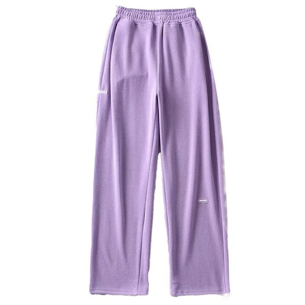 women's pants & capris zhenbaili 2021 za womens 100% cotton straight casual elastic waist sweatpants letter print pockets fashion trous, Black;white
women's pants & capris zhenbaili 2021 za womens 100% cotton straight casual elastic waist sweatpants letter print pockets fashion trous, Black;white