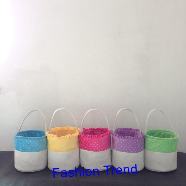 gift wrap 30pcs/lot wholesale design ruffle canvas easter basket in stock ready to ship reversible bucket kids egg hunting bag
gift wrap 30pcs/lot wholesale design ruffle canvas easter basket in stock ready to ship reversible bucket kids egg hunting bag