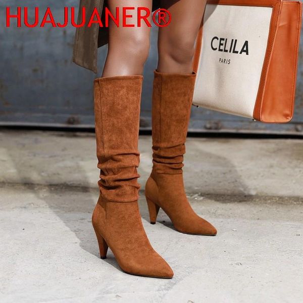 boots 2022 winter knee high women pleated spike heels long pointed toe flock heel shoes ladies fall red size 34-43, Black
boots 2022 winter knee high women pleated spike heels long pointed toe flock heel shoes ladies fall red size 34-43, Black