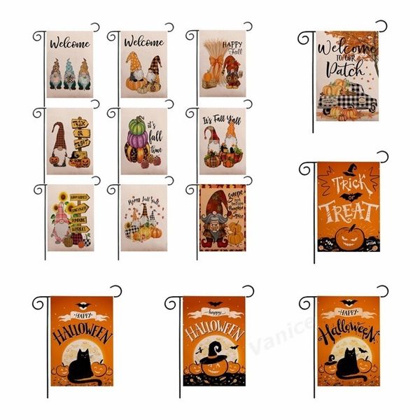 camping welcome to autumn hallowmas garden flag courtyard flags fall yard banner linen material 45*30cm sea-shipping t10i78
camping welcome to autumn hallowmas garden flag courtyard flags fall yard banner linen material 45*30cm sea-shipping t10i78