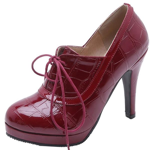 dress shoes sarairis elegant big size 43 platform shoelaces spring office lady thin high heels women pumps rojf, Black
dress shoes sarairis elegant big size 43 platform shoelaces spring office lady thin high heels women pumps rojf, Black